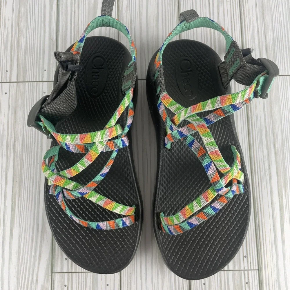 Chaco ZX/2 Classic Sandals COLORFUL‎ Sport Sandals Womens Size 4